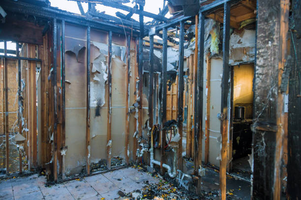 Professional Fire Damage Removal technician working in La Grande, OR